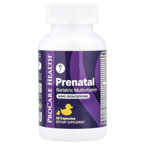 ProCare Health, Prenatal, бариатрические мультивитамины, 60 капсул
