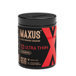 Презервативы MAXUS Ultra Thin №12 с железным кейсом, ультратонкие X-Edition, 12 шт