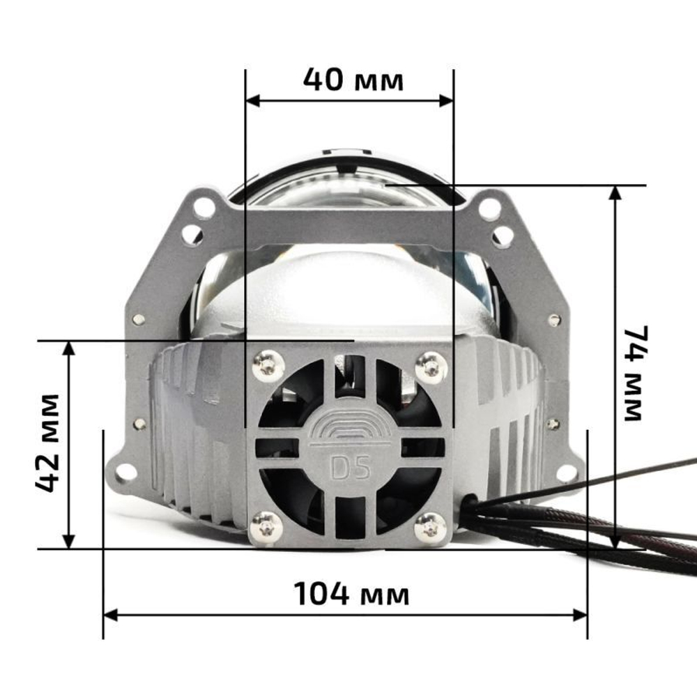 Criline Biled D5 Everbright Soft Line 3.0" 4500K 12V