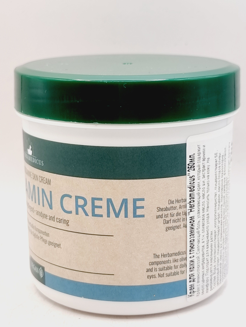 Крем для суставов Herbamedicus Glucosamin Cream 250 мл (из Финляндии)