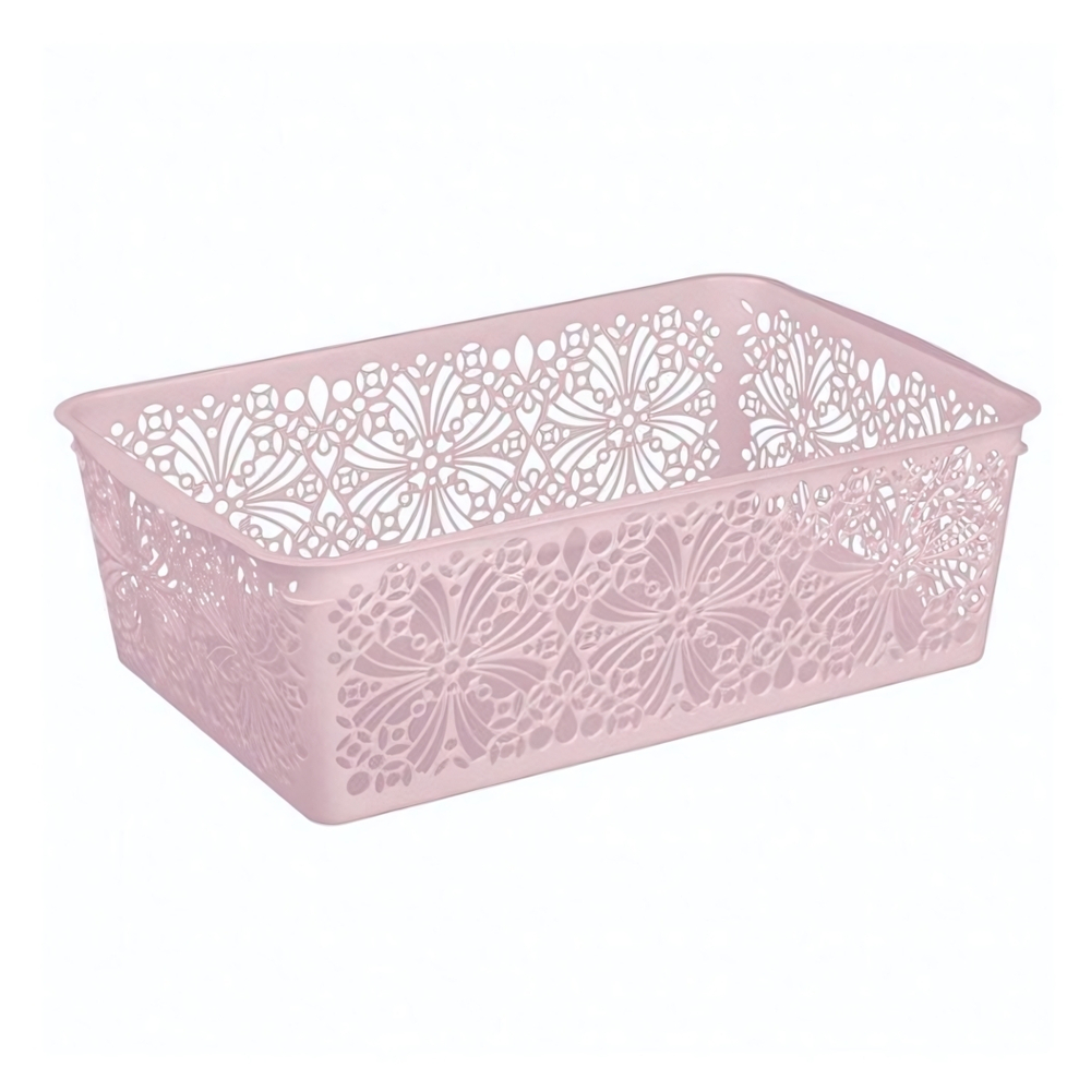 Корзинка универсальная "floral" 10л 380х250х125 мм (микс 10)