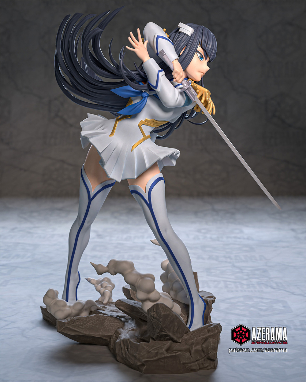 Сацуки Кирюин Убей или умри Килл Ла Килл Фигурка Satsuki Kiryuuin Kill la Kill