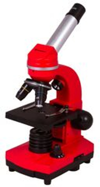 Микроскоп Bresser Junior Biolux SEL 40-1600x, красный