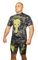 Майка Epsealon Skull Tactical Camo с короткими рукавами  2.5 мм