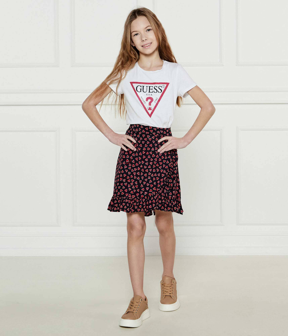 футболка Guess - белый(J2YI51 K6YW1)