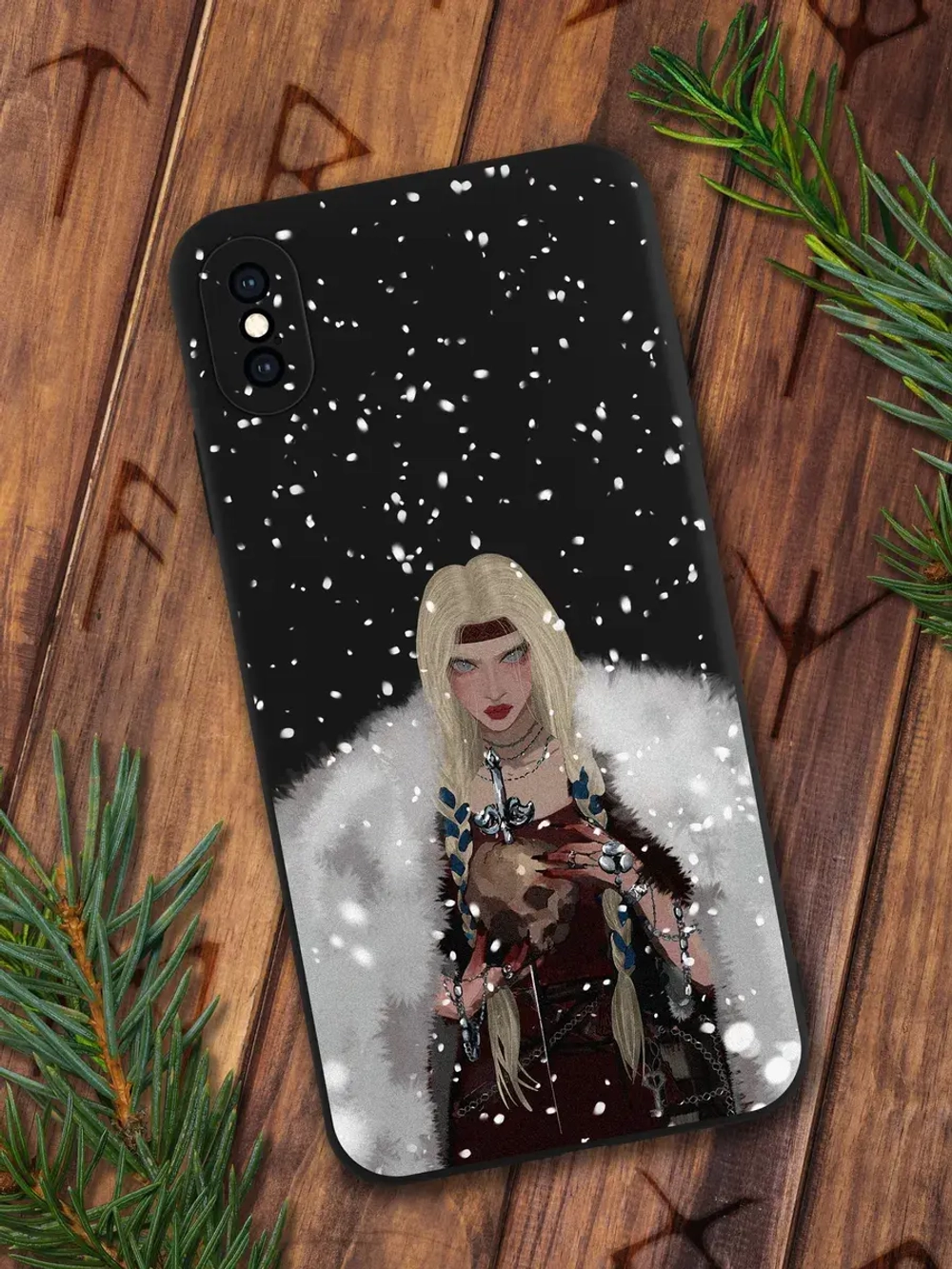 Чехол на iPhone Xs Max с принтом