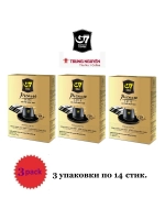 Кофе растворимый вьетнамский G7 Gold - Picasso, 3уп по 14шт.