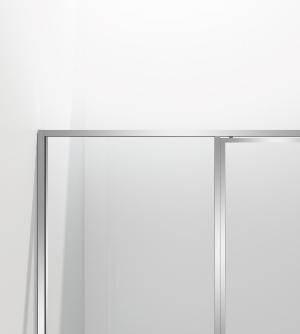 Душевая дверь Vincea Слим 8мм (Slim 8mm) VDP-4SL120CL, хром, стекло прозрачное