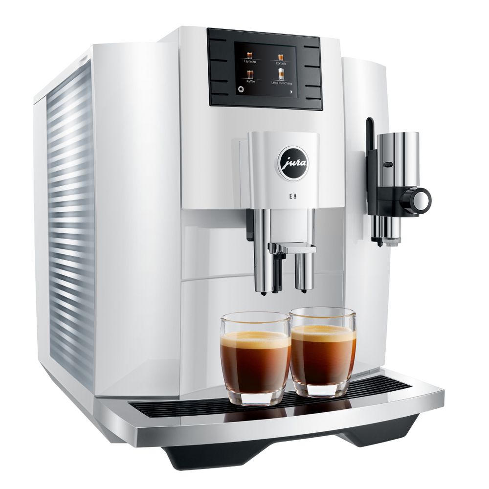 Кофемашина Jura E8 Piano White EB (15353) - 3