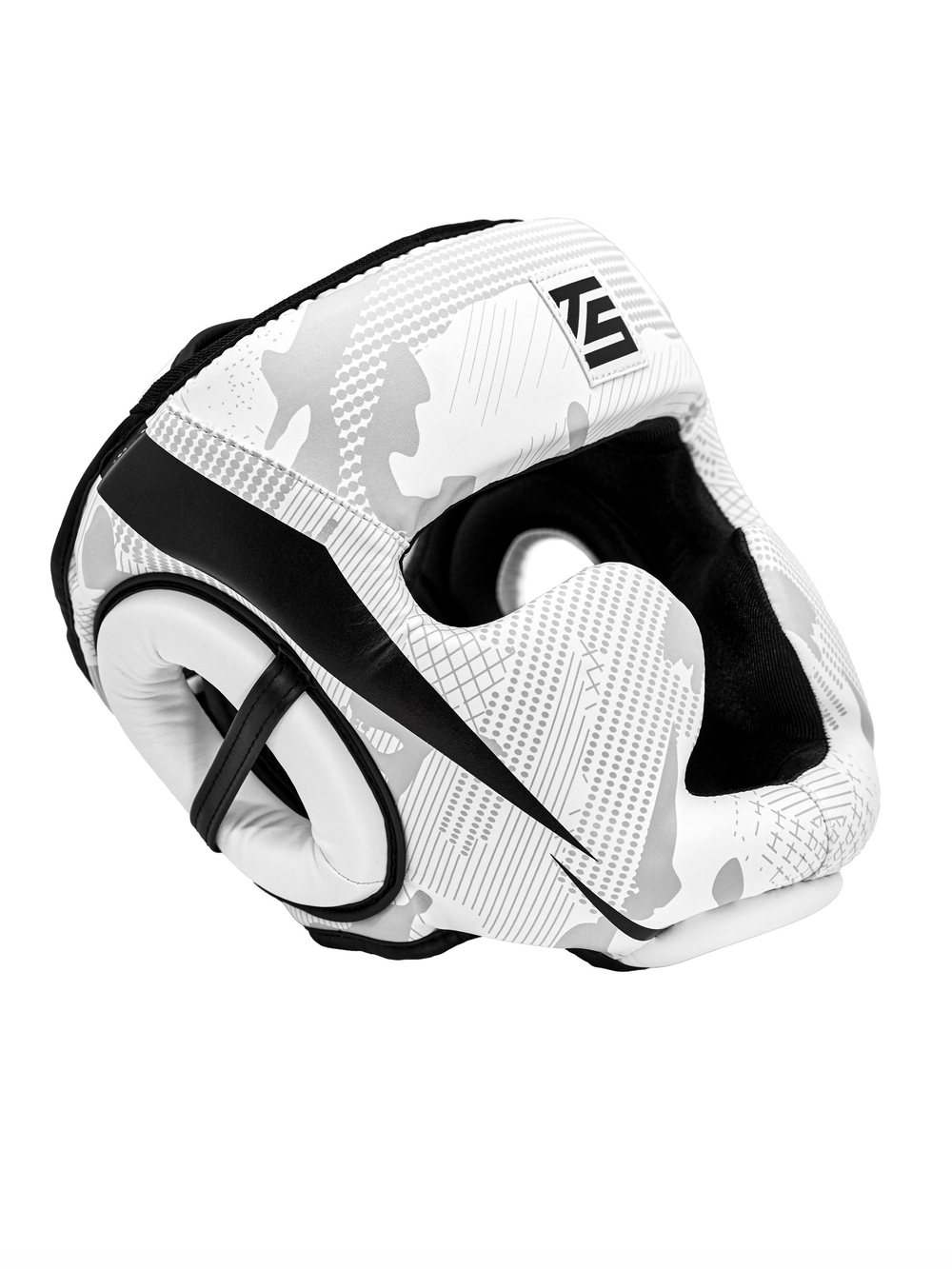 Шлем для бокса Tomorrow Star Fury White Black
