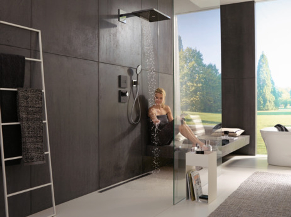 Душевой гарнитур Hansgrohe Raindance Select S 120 3jet с держателем и шлангом 26721000