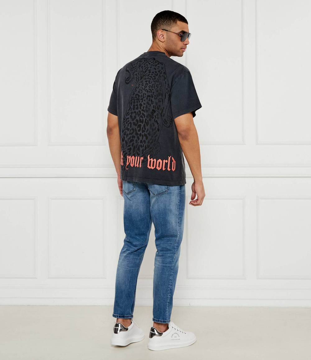 Футболка Just Cavalli - черный(78OAHE14CJW14)