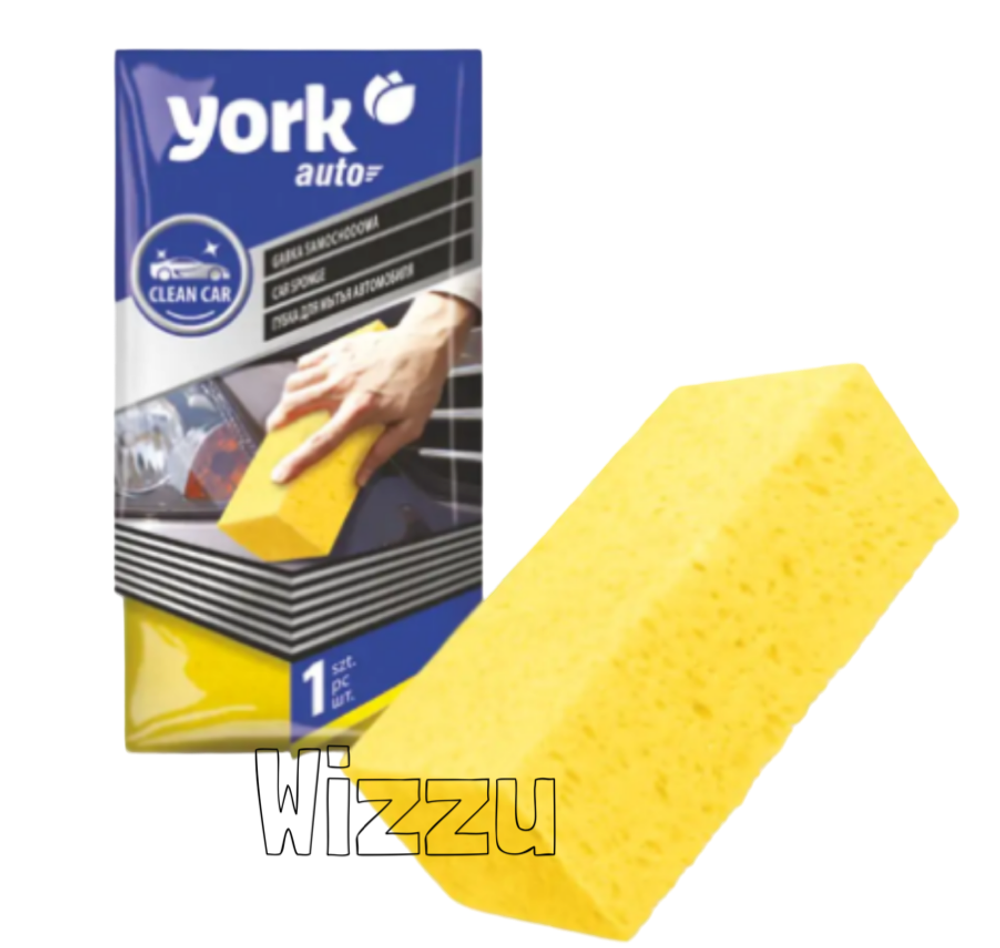 Губка для автом YORK р-р: 210 x 110 x 65 мм