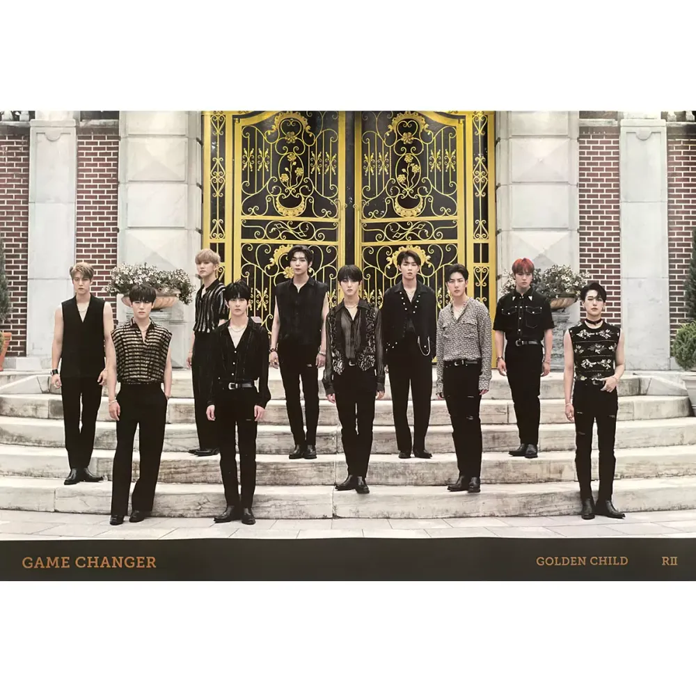 Официальный постер GOLDEN CHILD - GAME CHANGER (B ver.) Официальный постер GOLDEN CHILD - GAME CHANGER (B ver.)