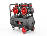 Поршневой безмасляный тихий компрессор SUNREKA GFC650/60DS