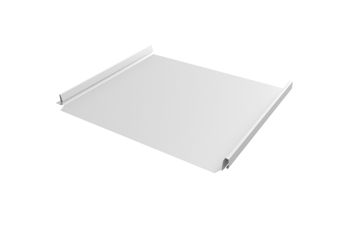 Кликфальц Fin 24 Grand Line 0,5 Satin с пленкой на замках RAL 9003 сигнальный белый