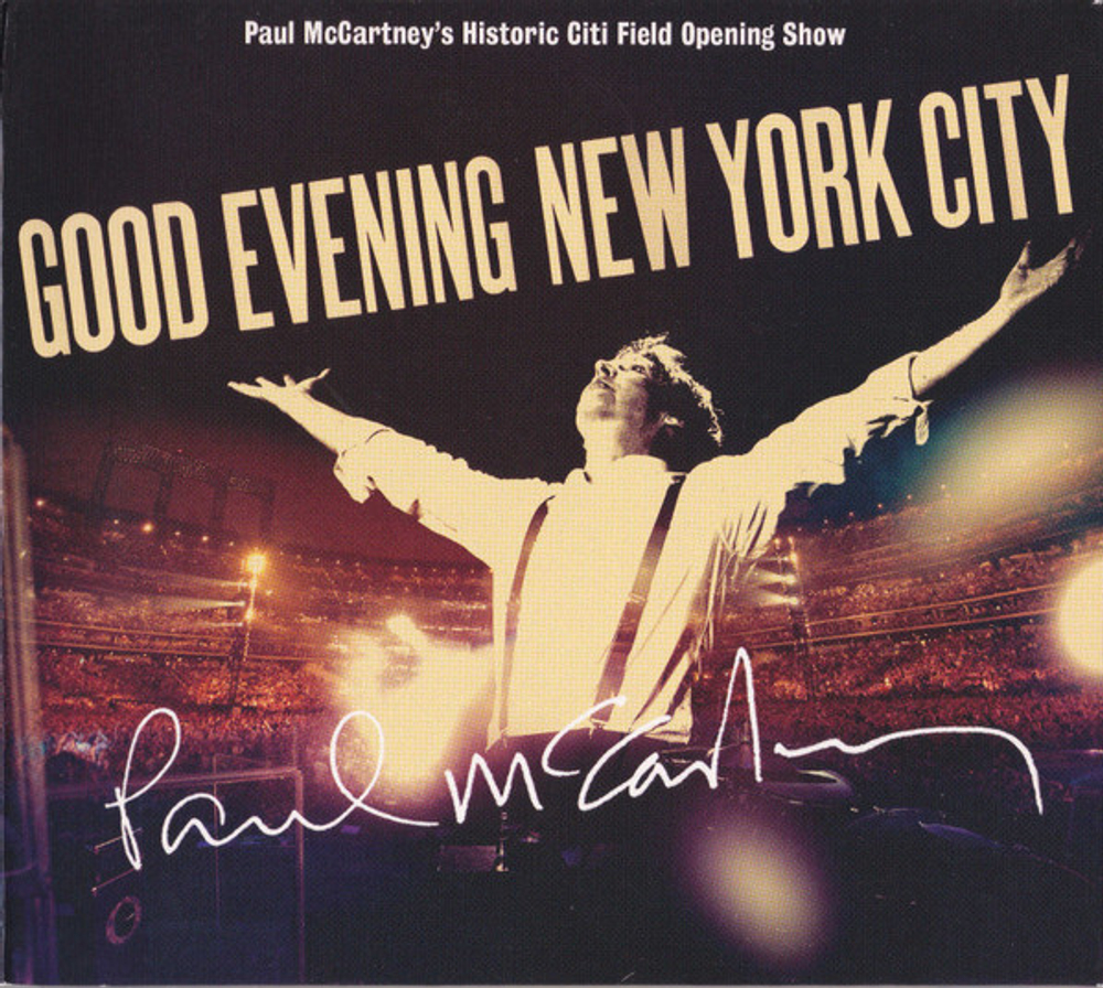 CD:  Paul McCartney — «Good Evening New York City» (2009) [2CD]