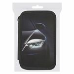 Пенал ПИФАГОР, 3 отделения, ламинированный картон, 19х11 см, "Car flash", 272254