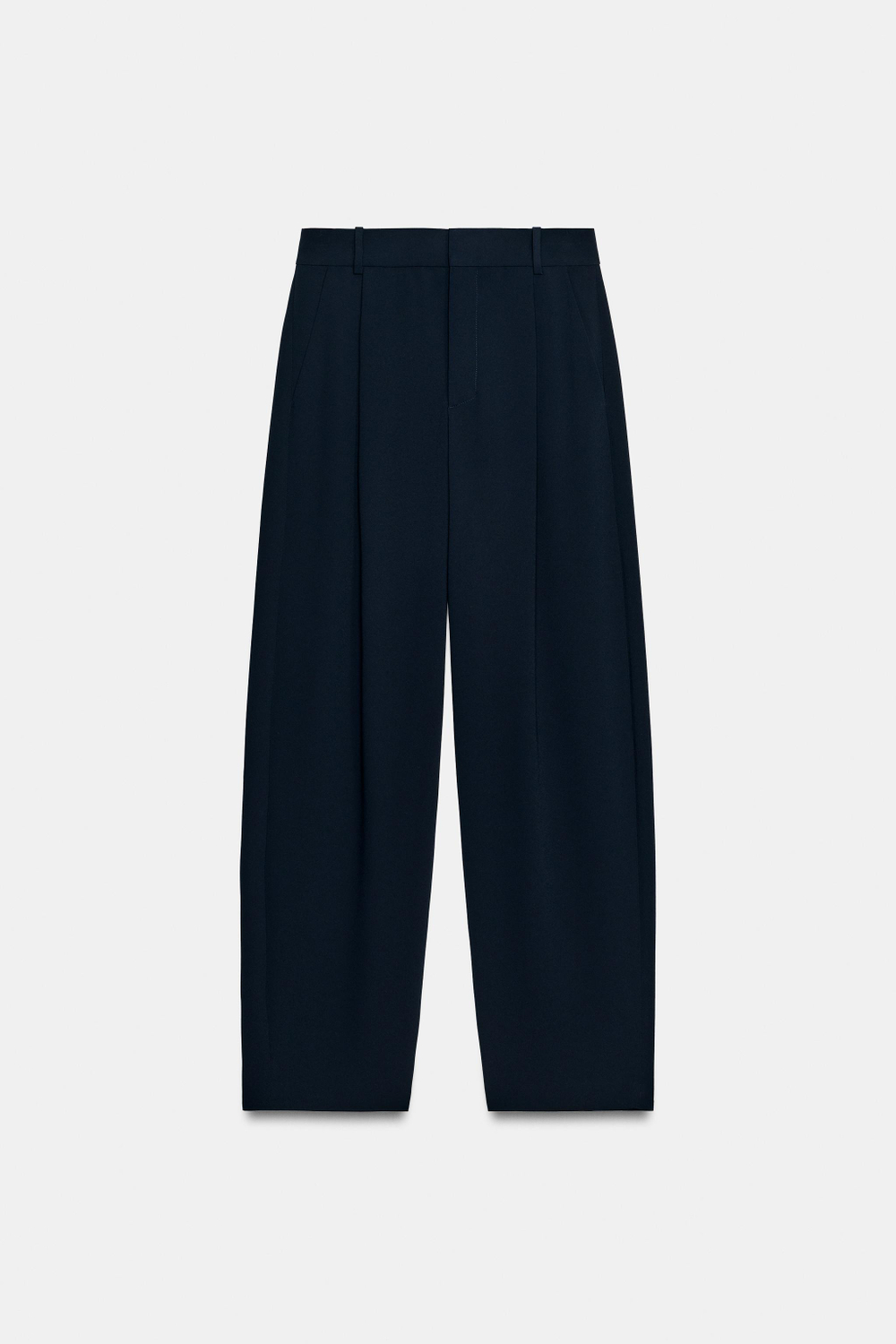 БРЮКИ-БАНАНЫ С ЗАЩИПАМИ — ZW COLLECTION — ZARA