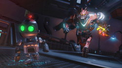 Ratchet & Clank (Хиты PlayStation) (диск для PS4, полностью на русском языке)