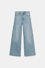 ДЖИНСЫ COMFORT WIDE LEG С ВЫСОКОЙ ПОСАДКОЙ — ZW COLLECTION — ZARA