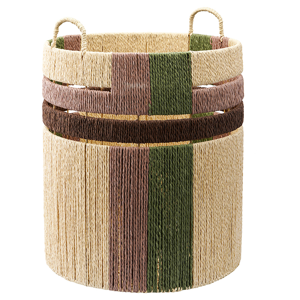 Корзина плетеная Tkano Bongo Nature Ethnic tk24-st_ba0006