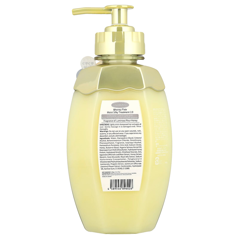 &honey, Pixie Moist Silky Treatment, Luminous Fleur Honey, 440 г (15,5 жидк. Унции)