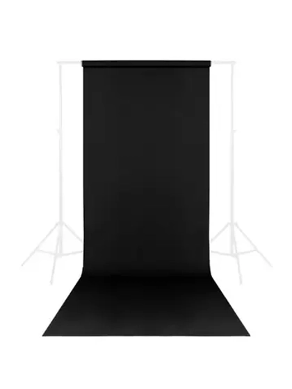 Фон бумажный Raylab 009 Black 1,35*10м черный