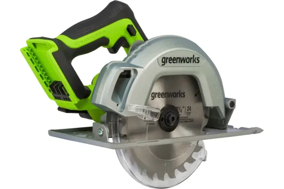 Аккумуляторная дисковая пила "GREENWORKS" GD24CS 1500907 (без АКБ и ЗУ)