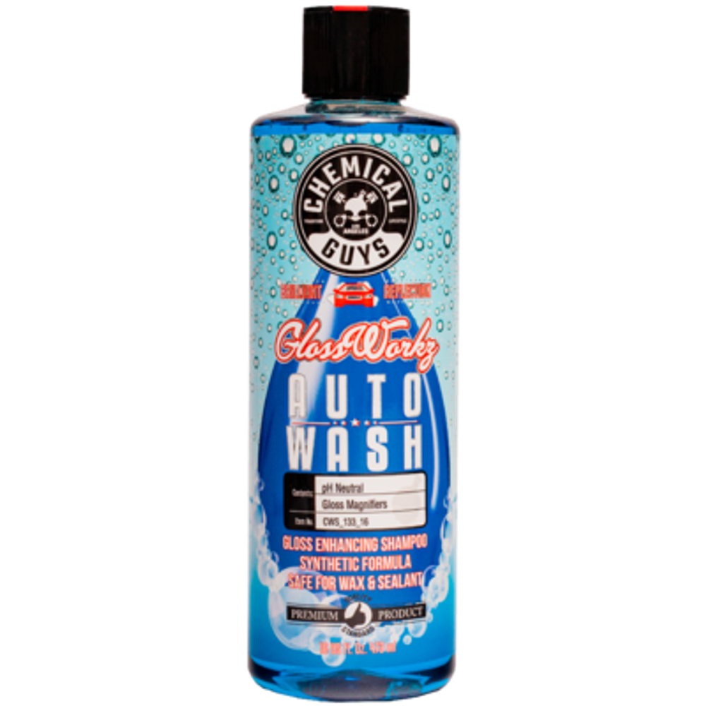Chemical guys Ручной шампунь с усилением блеска Glossworks auto wash 473 мл.