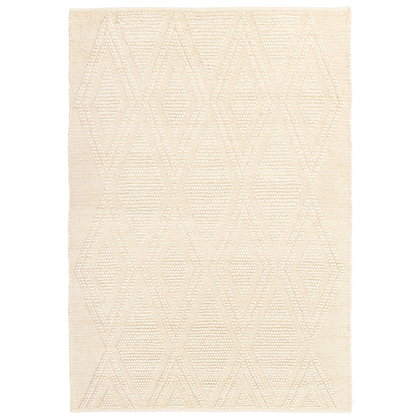 Ковер из шерсти и переработанного хлопка shillong из коллекции ethnic, 200х300см