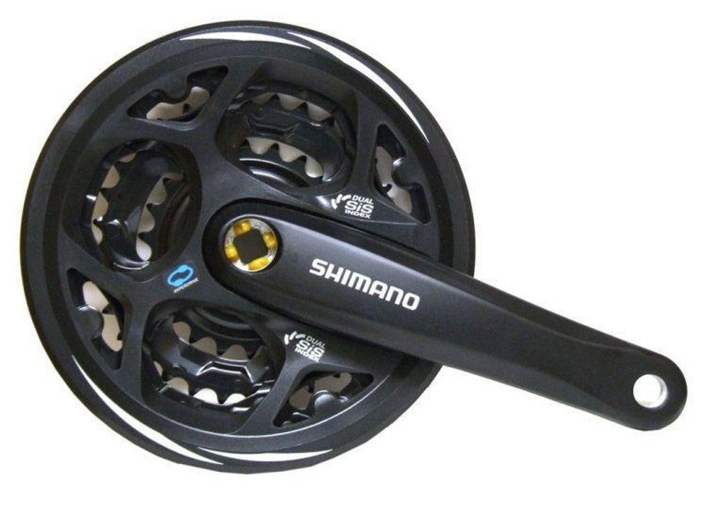 Система Altus, M311, 170мм, Кв, 48/38/28T, защ, черн