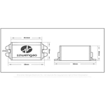 Преобразователь напряжения DC-DC 15-80v на 12v 3A для электросамокатов и других