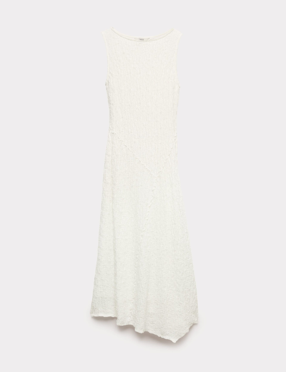 Платье миди из смесовой хлопковой ткани T42002668J - Marks & Spencer