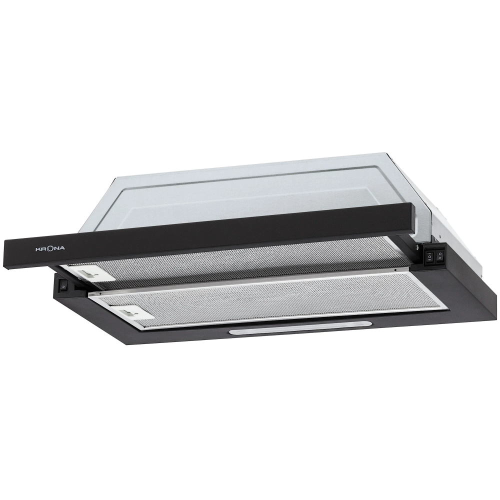 Встраиваемая вытяжка Krona KERRY 600 BLACK PB