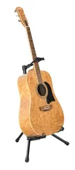 K&M 17685-000-55 black Memphis 20 стойка для гитар с фиксатором складн.