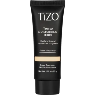 Tinted moisturizing serum | Сыворотка увлажняющая тональная SPF 30 оттенок 02 Light-medium TiZO,50 гр