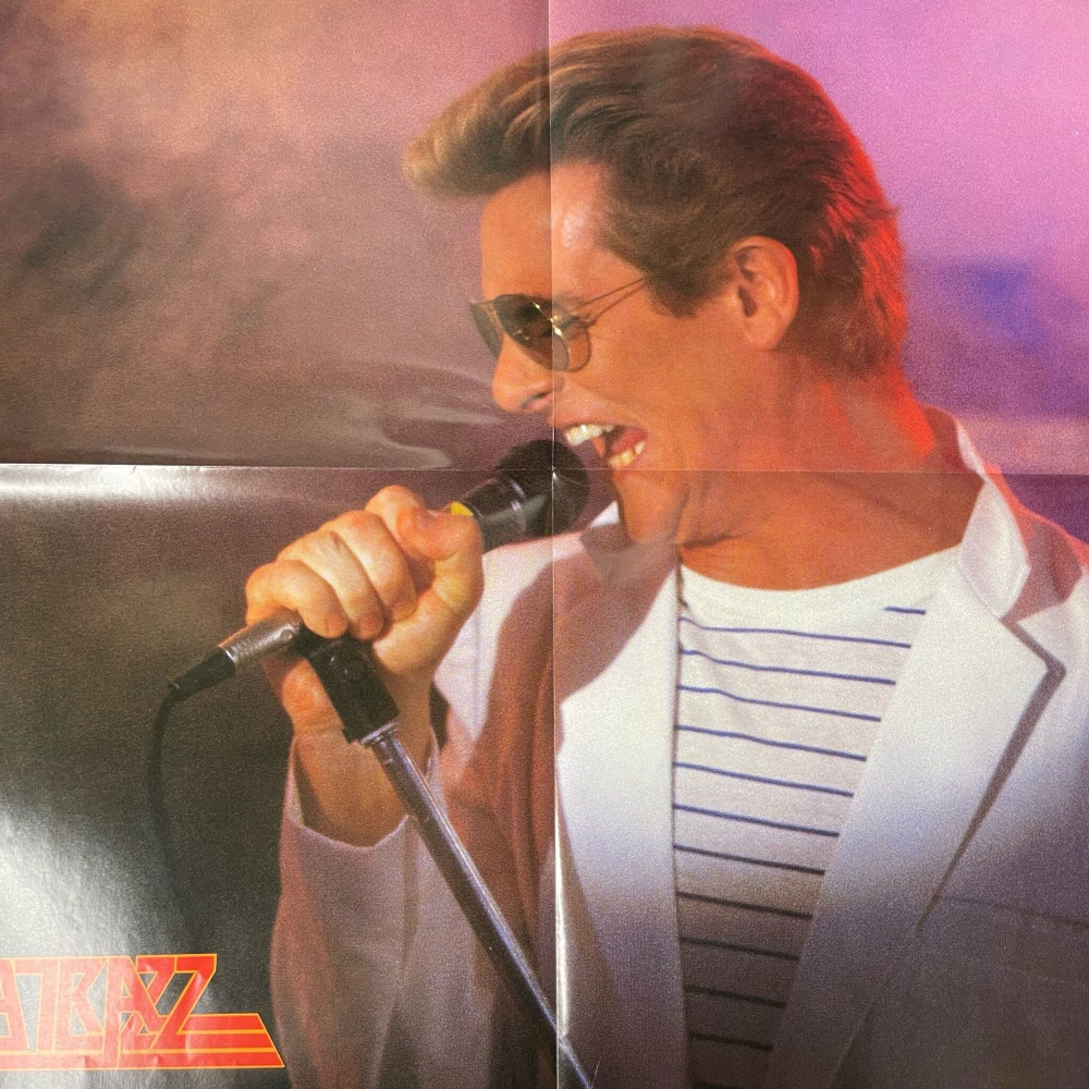 Винтажная виниловая пластинка LP Alcatrazz No Parole From Rock N Roll (Japan 1983) (Obi, Poster) Kree Nakoorie