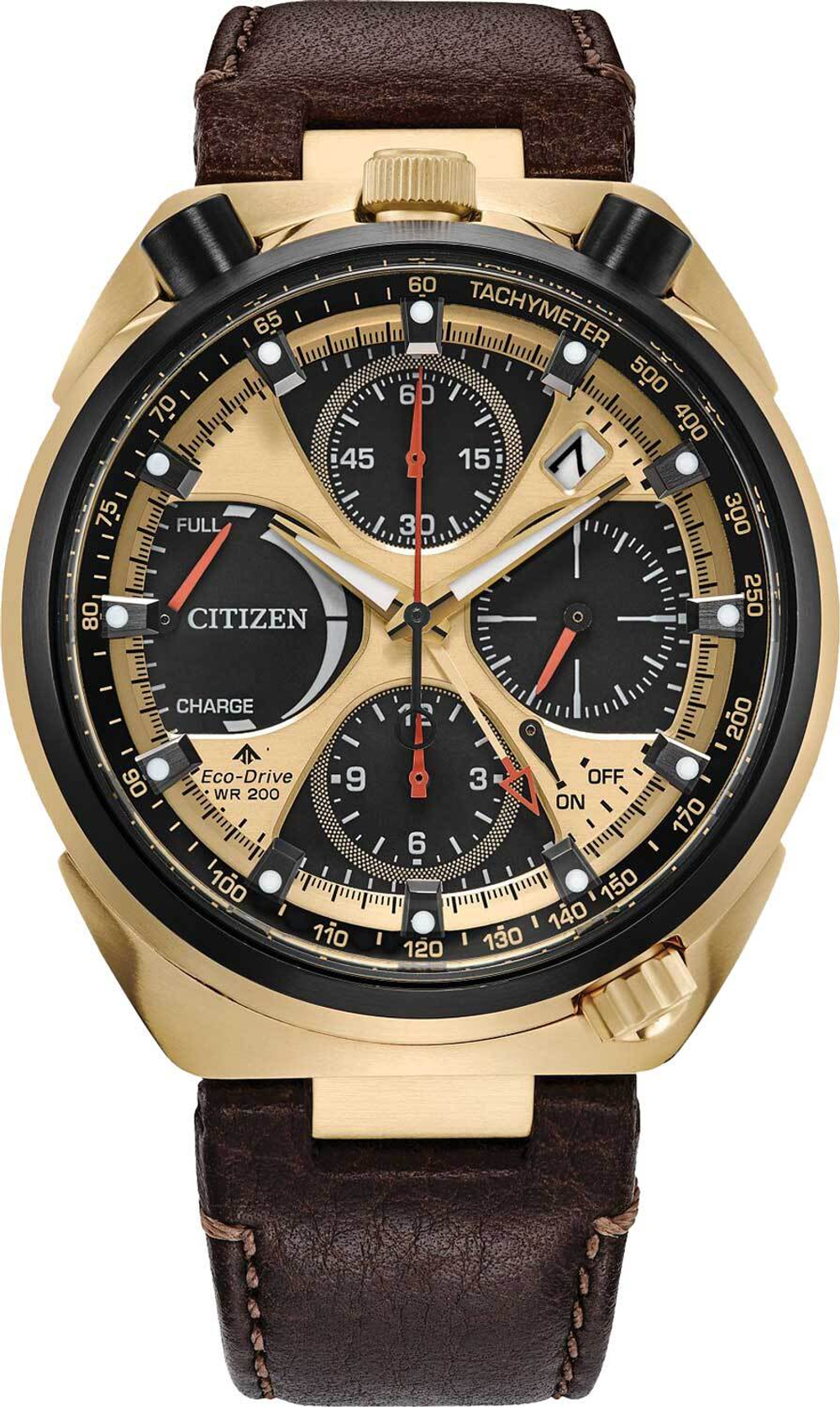 Японские наручные часы Citizen AV0072-01X с хронографом