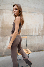 ТОП НА БРЕТЕЛЯХ ИЗ ХЛОПКА И МОДАЛА — ZARA