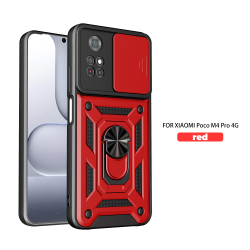 Чехол с кольцом Bumper Case для Xiaomi Poco M4 Pro 4G