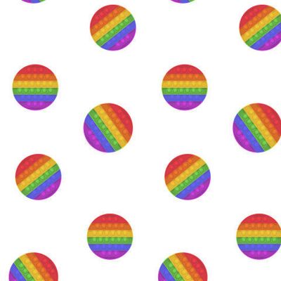 Pop it. Circle shape. Поп ит в форме круга