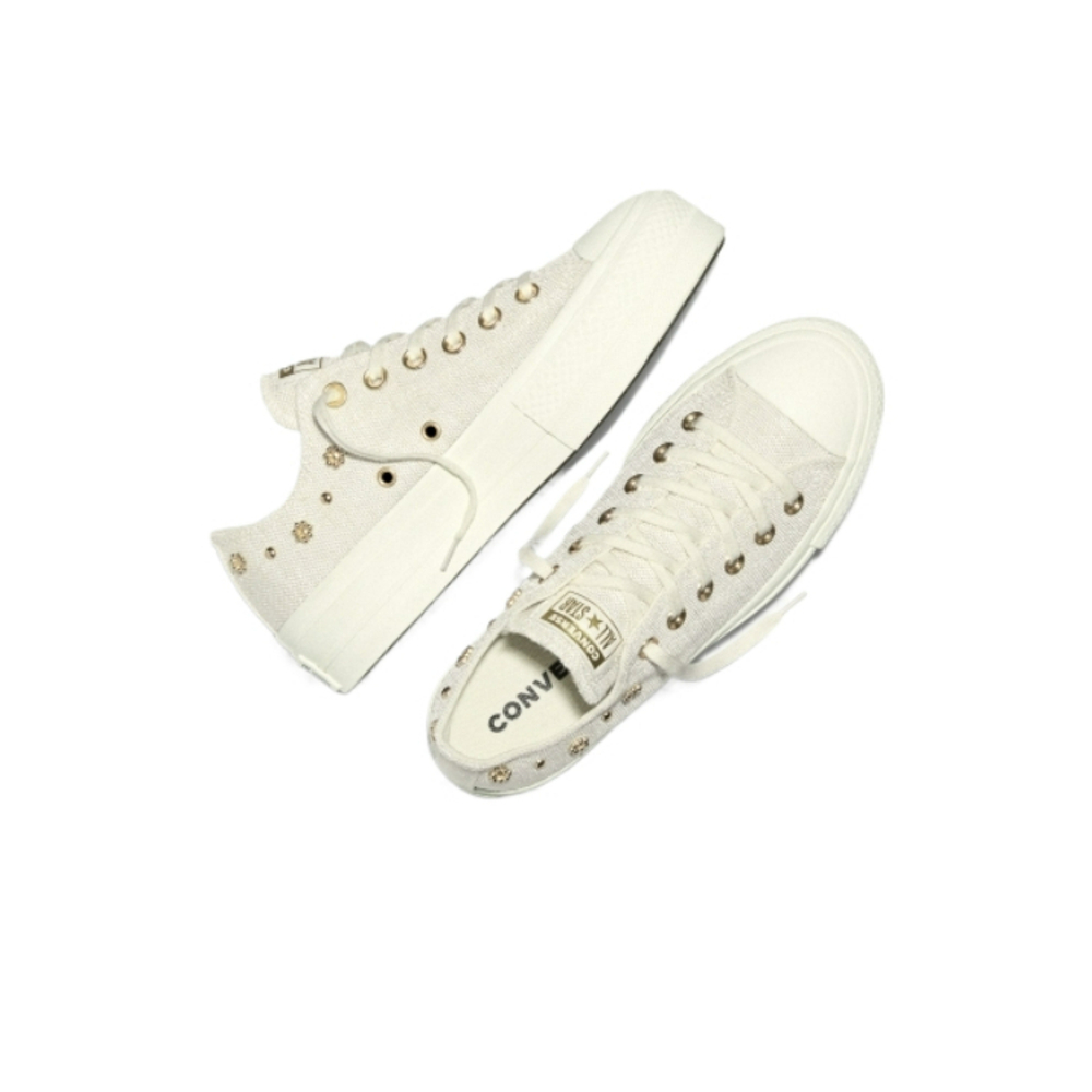 Converse Chuck Taylor All Star Lift Canvas Shoes Women"s Low top Colored Egret