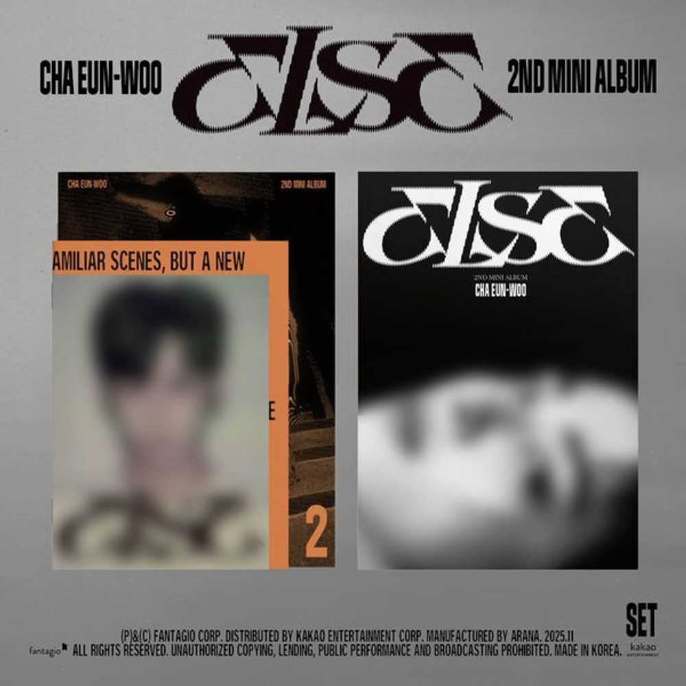 Альбом CHA EUN-WOO - ELSE