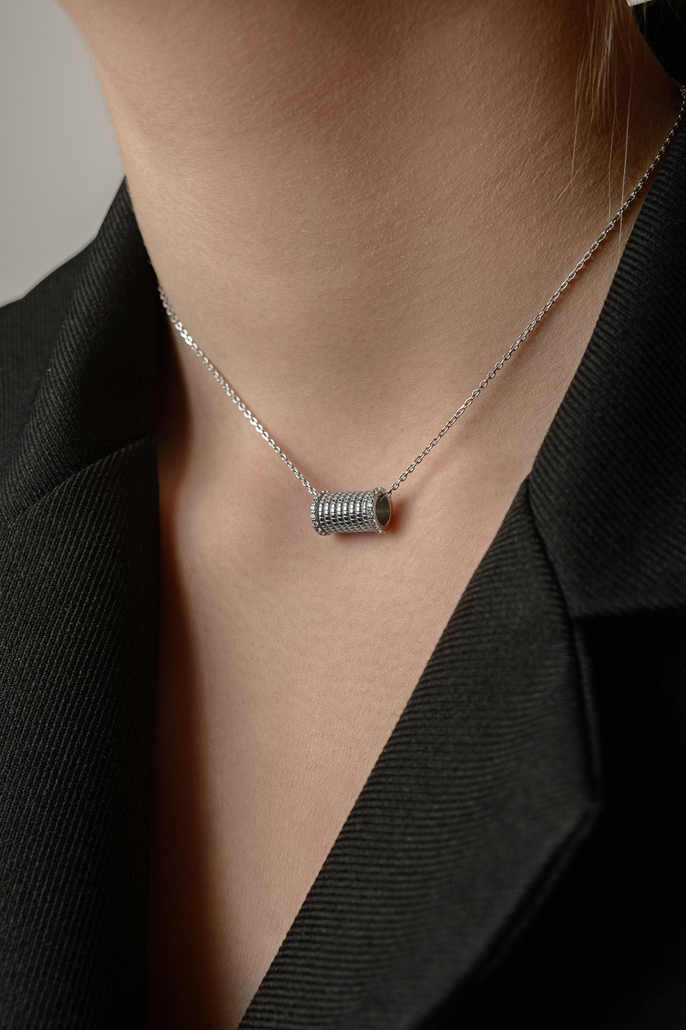 Серебряная подвеска "Shik" 13 мм