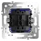 Механизм выключателя жалюзи Voltum S70 VLS0207M