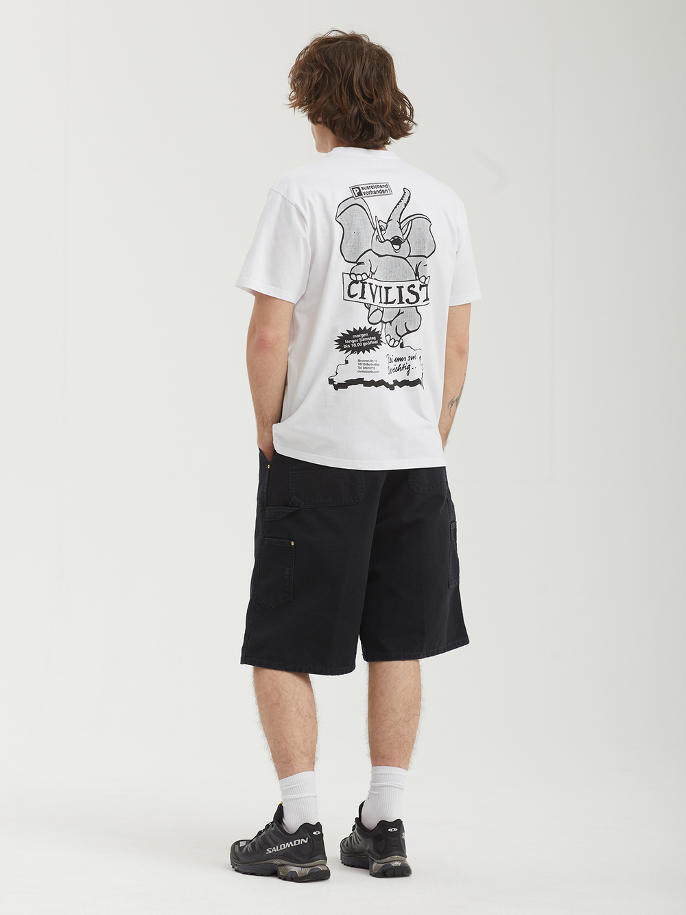 Мужская Футболка Elephant