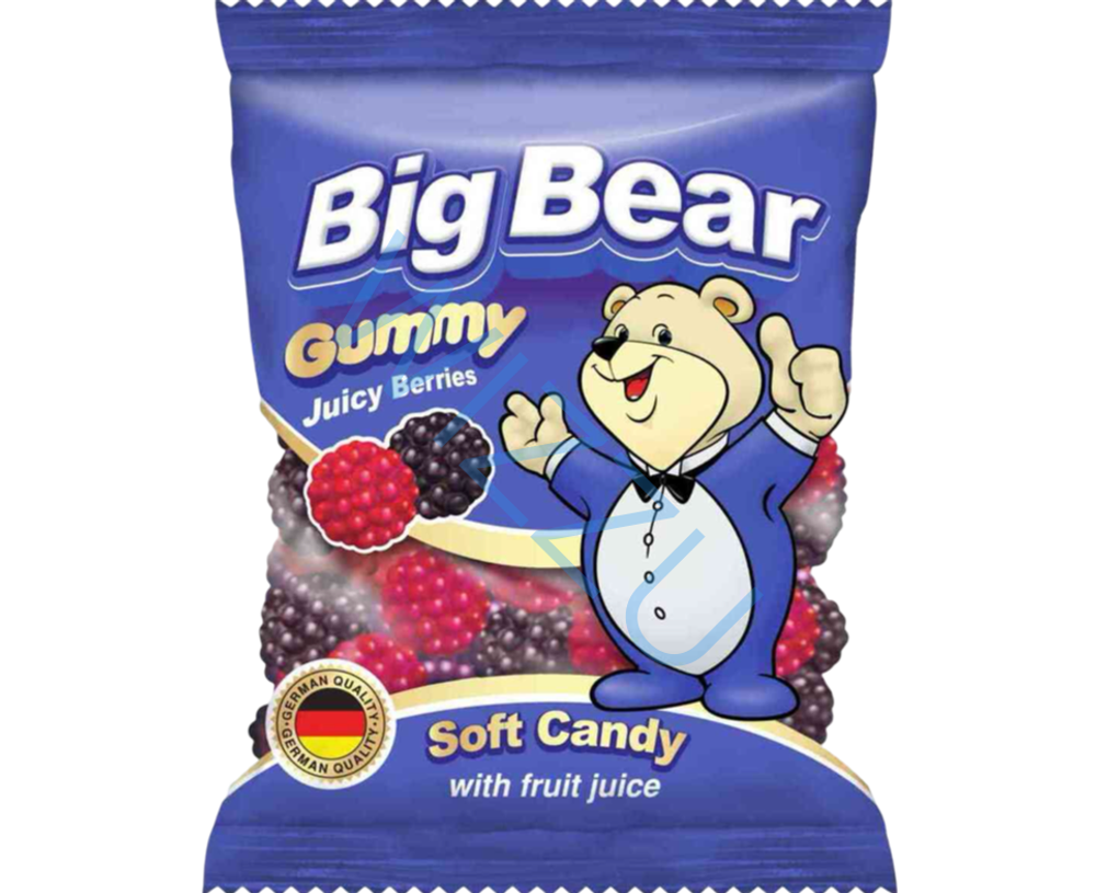 Мармелад Big Bear Сочные ягоды 80г