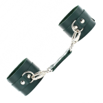 Изумрудные кожаные оковы на ноги БДСМ Арсенал Lady's Arsenal Shackles Of The Emerald 67003