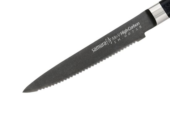 Нож кухонный Samura Mo-V для томатов 120 мм. SM-0071B